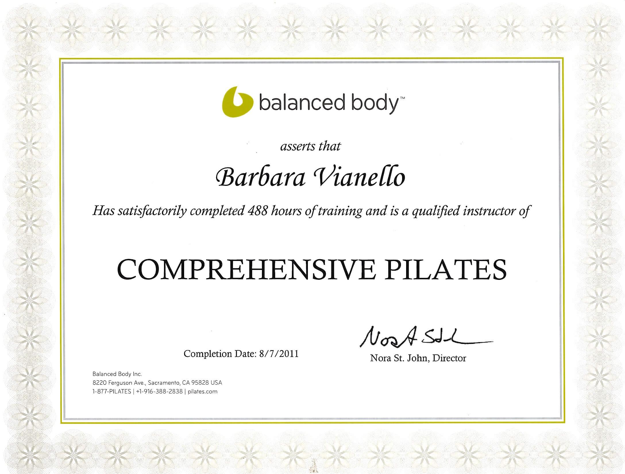 Pilates Comprehensive